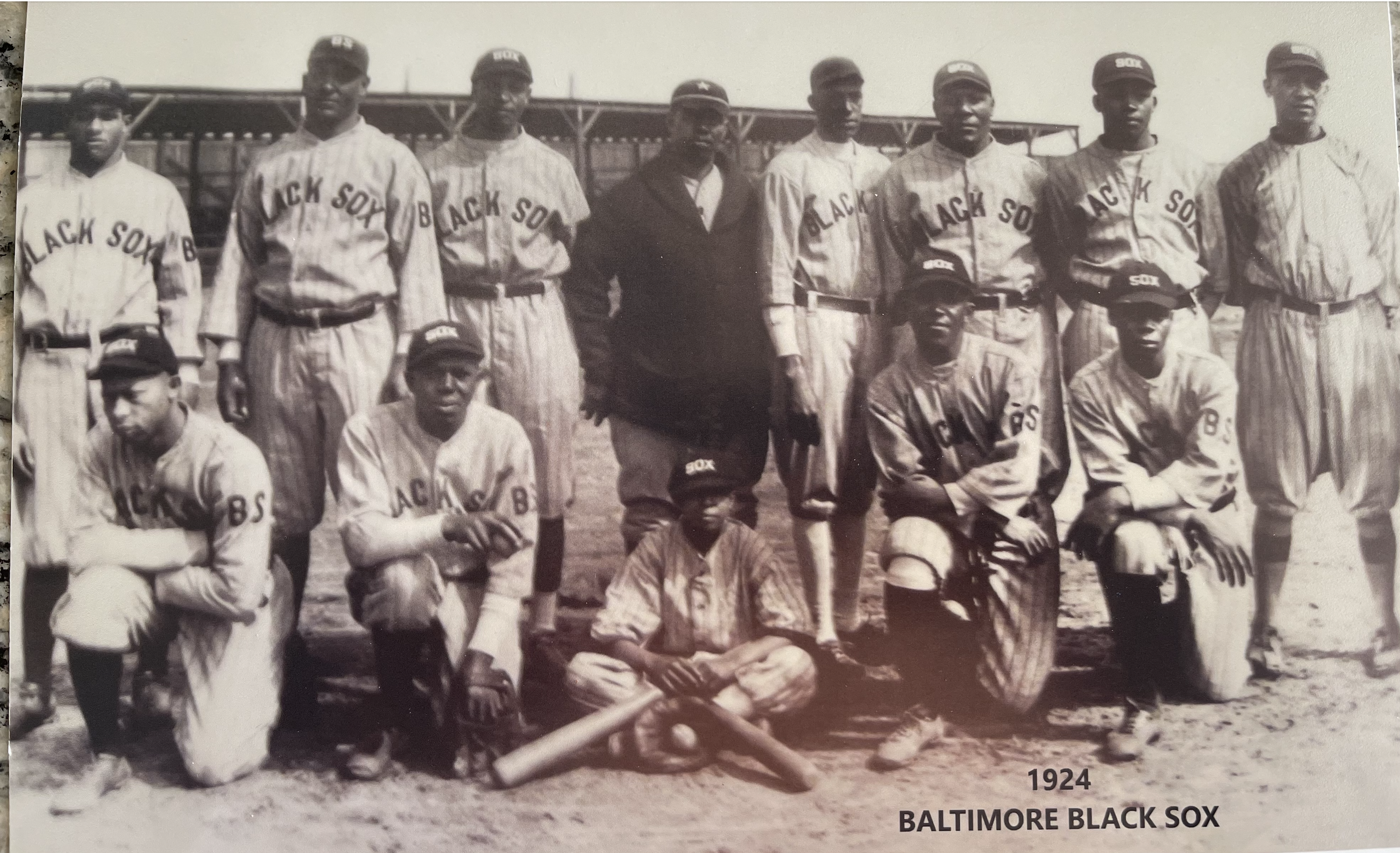 1925 Baltimore Black Sox Player Manager